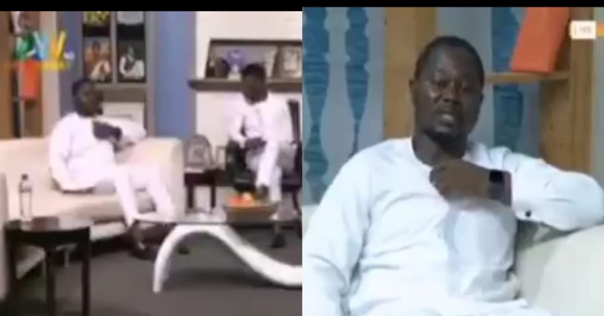 Deputy Minister of Internal Affairs, Lawrence Leema Walks Out of AYV-On-Sunday