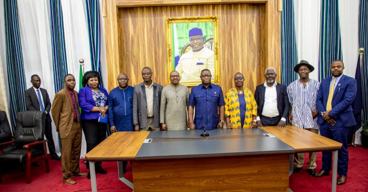 President Bio Meets With CSOs, SLAJ, Bar Association on Consolidation of Peace and Democracy After Recent Fatal Violence