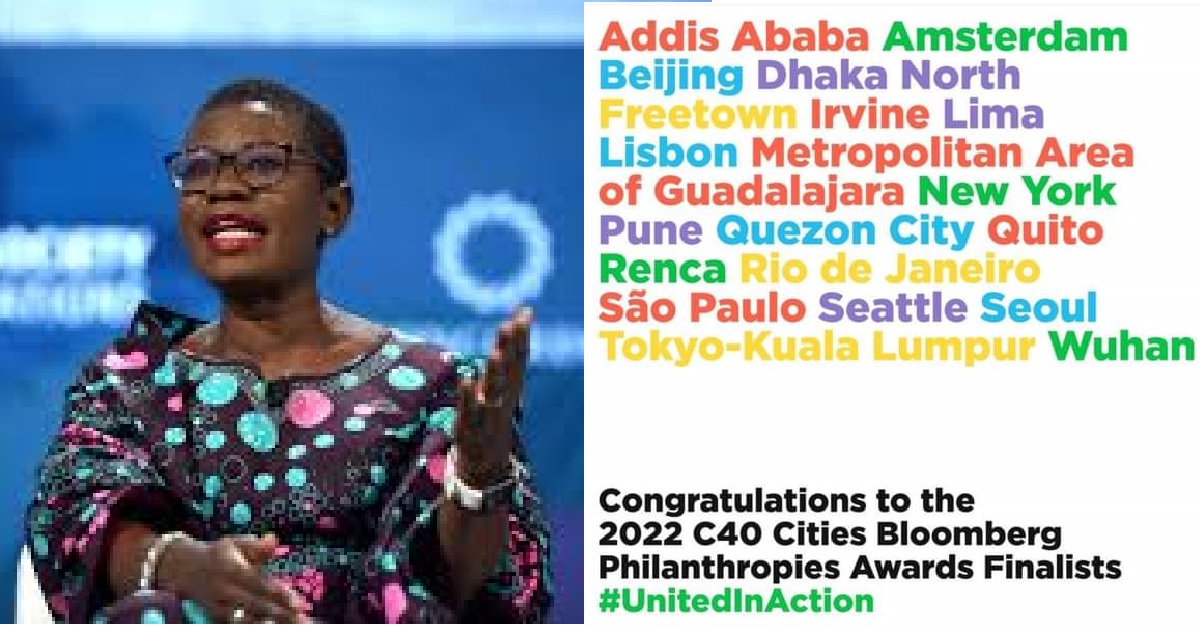 FCC Bags 2022 C40 Cities Bloomberg Philanthropies Award Among 100 Countries