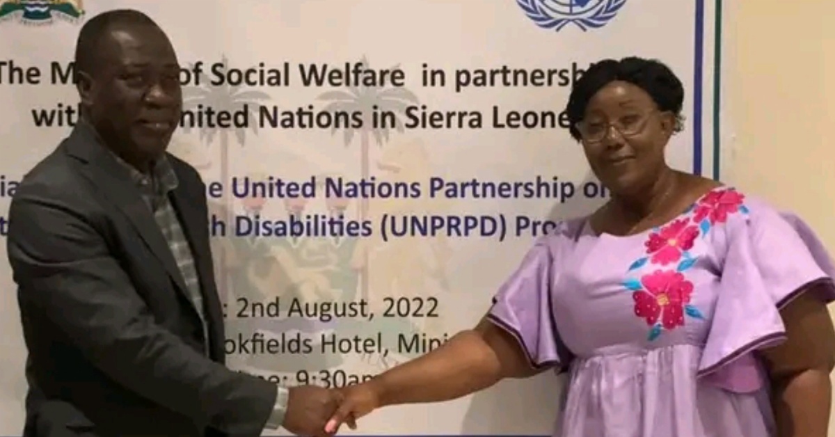 Ministry of Social Welfare And Partners Launches Disability Inclusion Programme