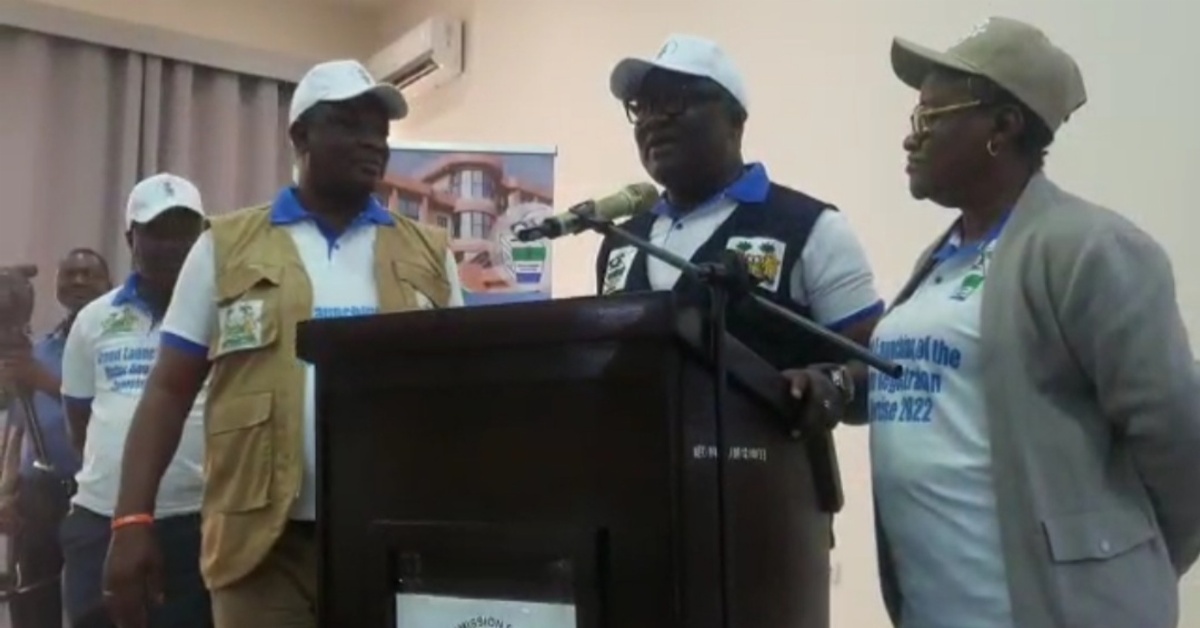 Chief Electoral Commissioner Issues Important Statement to All Sierra Leoneans as Voters Registration Starts Tomorrow