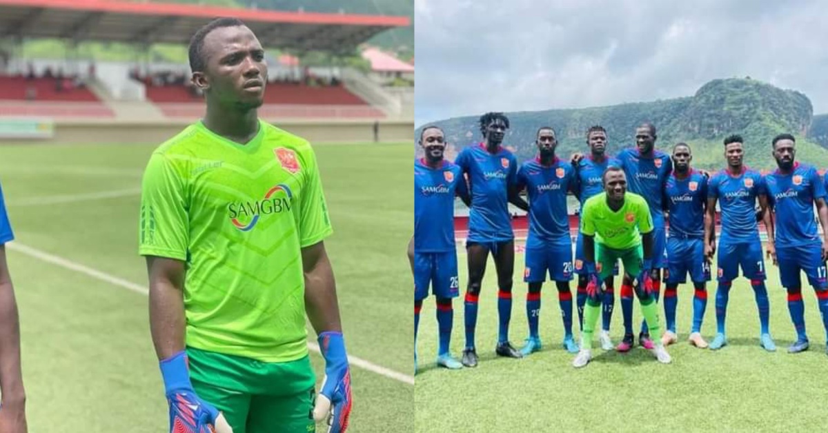 Leone Stars Goalkeeper Mohamed Nabil Kamara Makes His Debut For Guinean Club