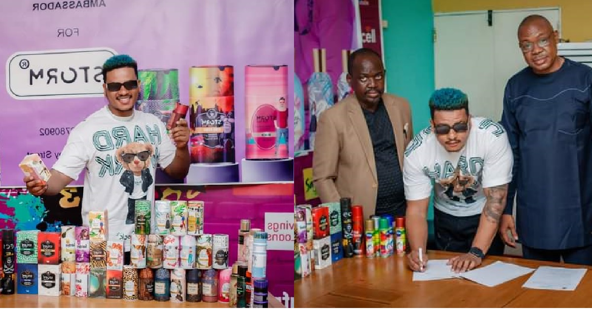 Nohmi George Unveils Brand Ambassador For Storm Perfume