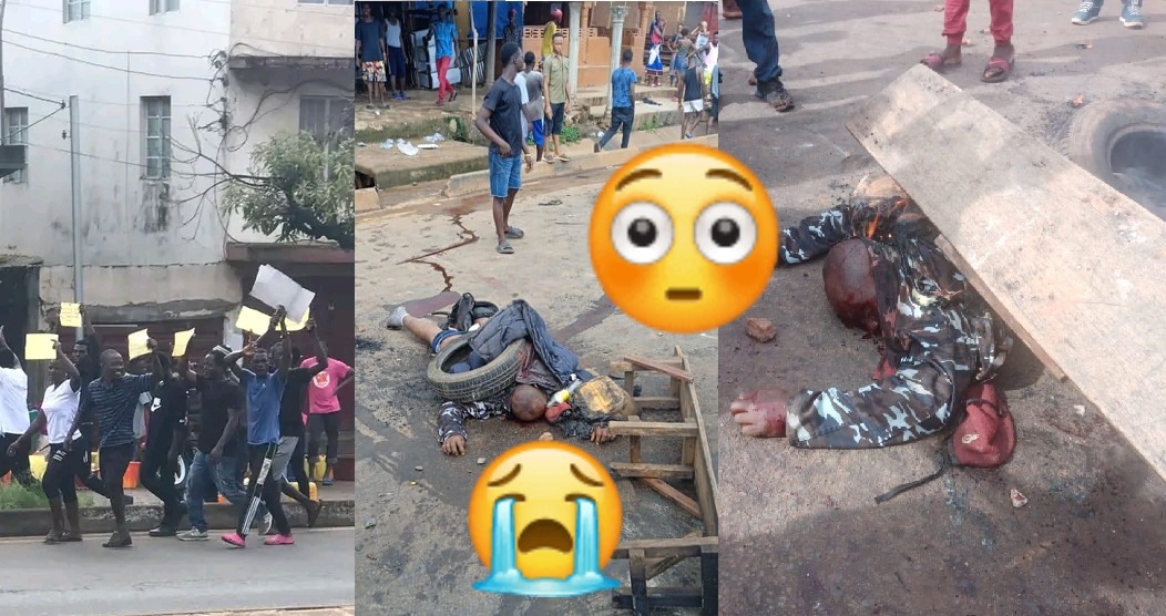 Police Officer Beaten to Death By Angry Protesters