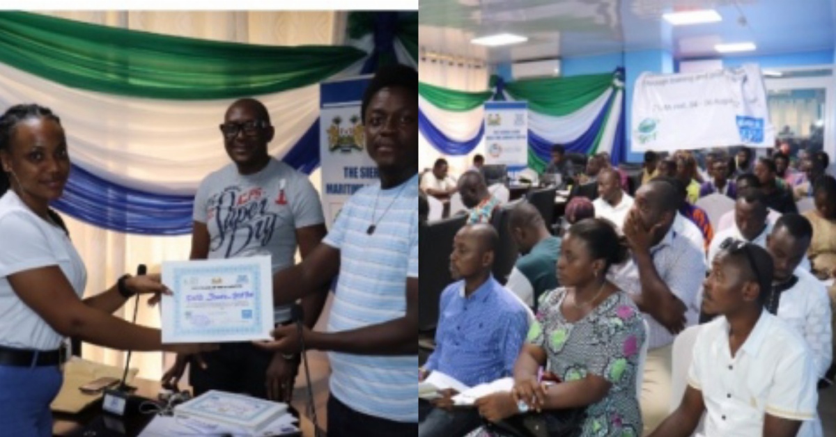 SLMet And SLMA Trains Over 50 Participants on Marine Training