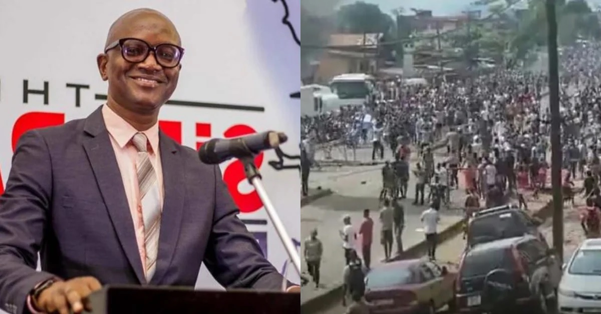 Umaru Fofana Reacts to Allegations of Being in a Protest Vehicle With Armed Police in Waterloo Brutalizing Protesters