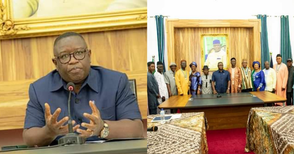 Amidst August 10 Violence, President Bio Meets Tribal Heads in Western Area