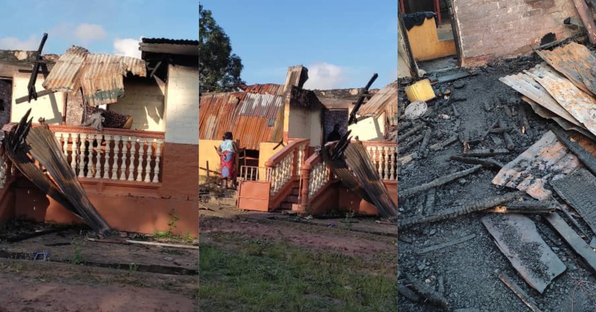 Fire Destroys 4 Quarters at Allen Town Police Barracks (Photos)