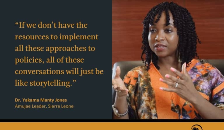 Sierra Leone Amujae Leader, Dr. Yakama Jones Discusses The Future of Sustainable Urbanization in LSE Webinar