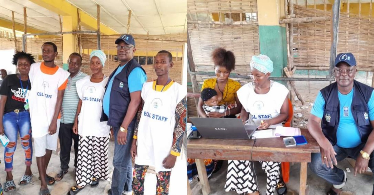 Thumb Print is Affecting ECSL Registration in Kenema