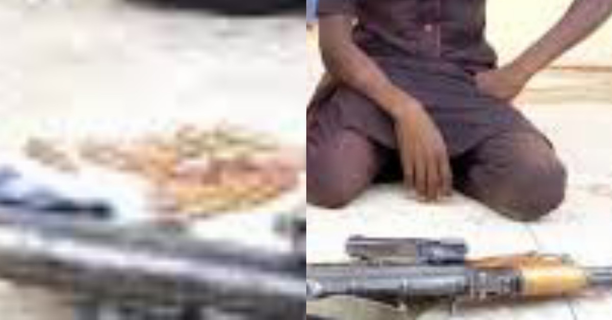 Youth Caught in Possession With Fire Arms in Kono