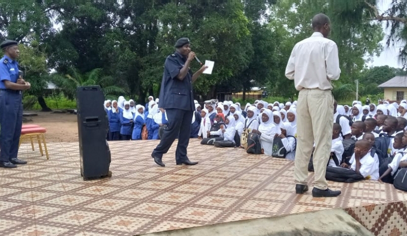 Sierra Leone Police Embarks on School Sensitization Program