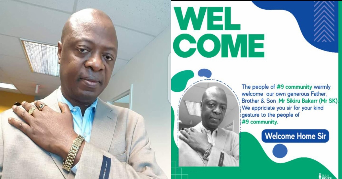 No.9 Community Celebrates Homecoming of Popular Philanthropist