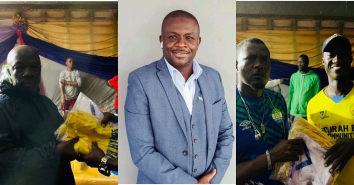 Amb. Navo Jr Boosts Fourah Bay Community