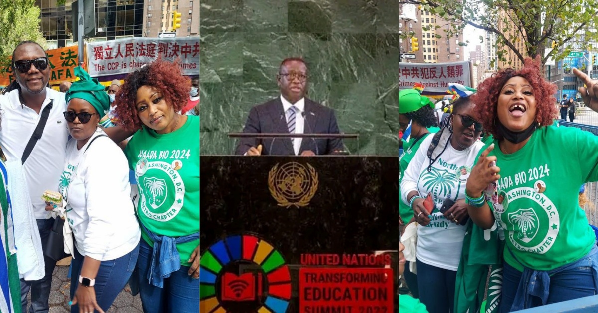 Massive Turnout For President Bio at The United Nations Headquarters