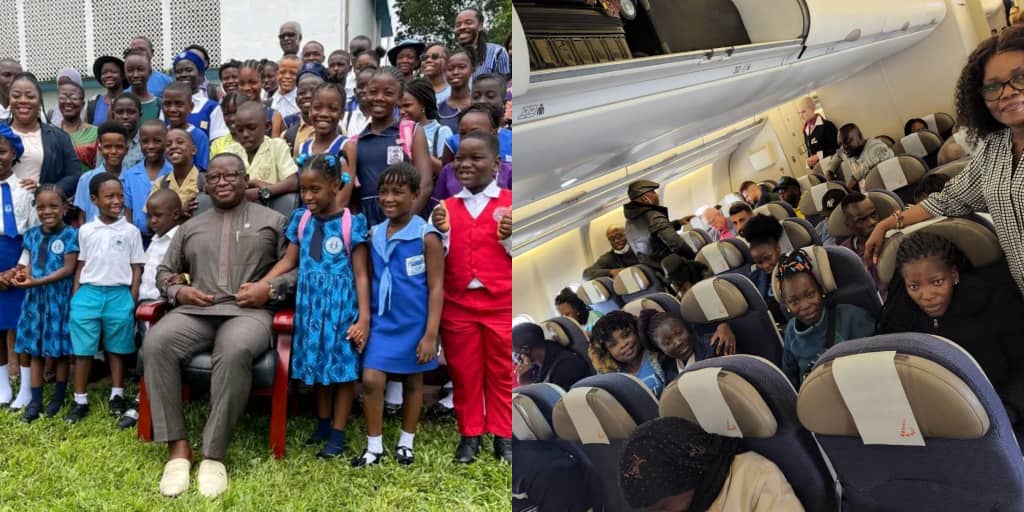 Three School Pupils Join President Bio to New York, as he Chairs Education Summit