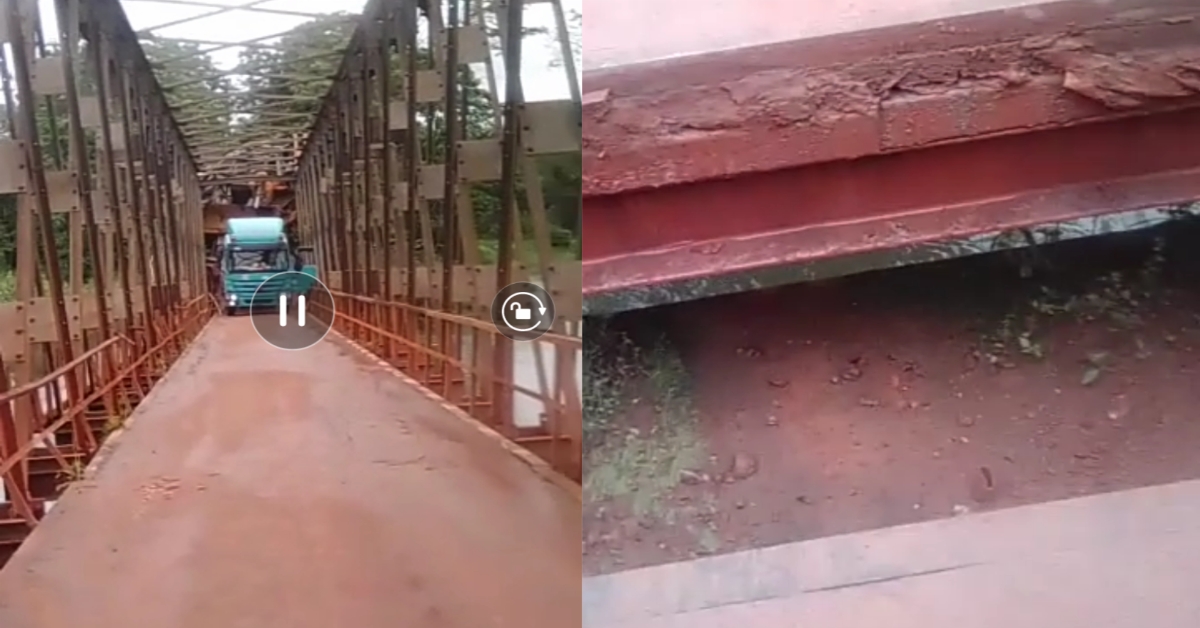 Movements Halted as Bumpe Ngao, Tabe Bridge Splits Apart (Video)