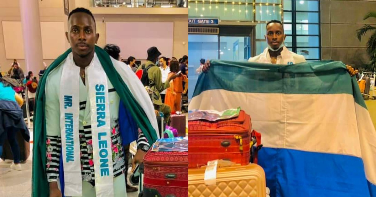 Almon Sall Arrives in Manlia Philippines For Mister International Pageant (Photos)