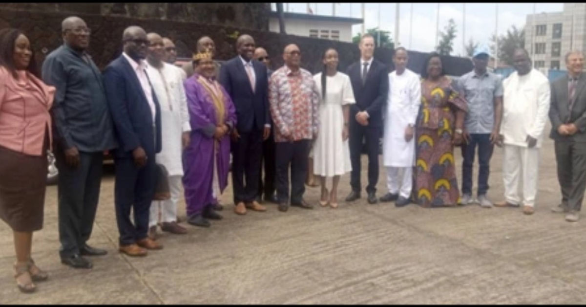 Sierra Leone High Commissioner to Kenya Presents Investor to the Leadership of Parliament