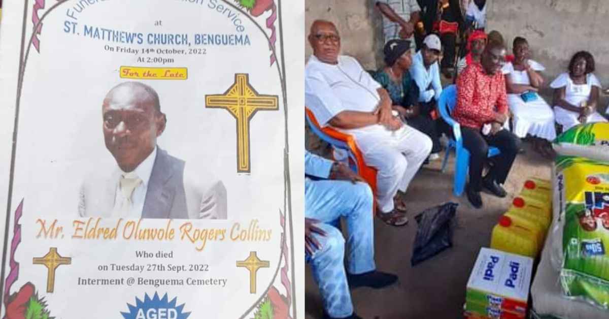 SLPP Sympathizes With The Family Of Former RUFP Leader