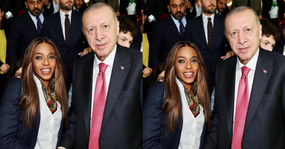 Isha Johansen Meets Turkish President Recep Tayyip Edrogen. Checkout The Reason