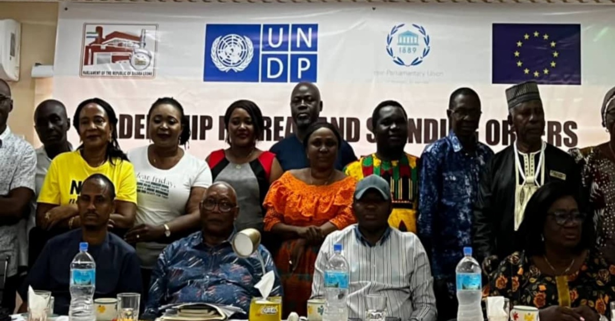 Speaker of Parliament Dr. Abass Bundu Launches Leadership Retreat in Makeni