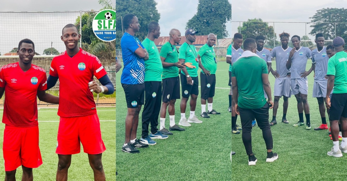 Ahead of Zambia Clash, Sierra Leone Under-23 Camps in Kenema