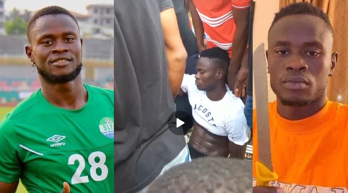 VIDEO: Musa Tombo Rushed to The Hospital After Stabbing Himself