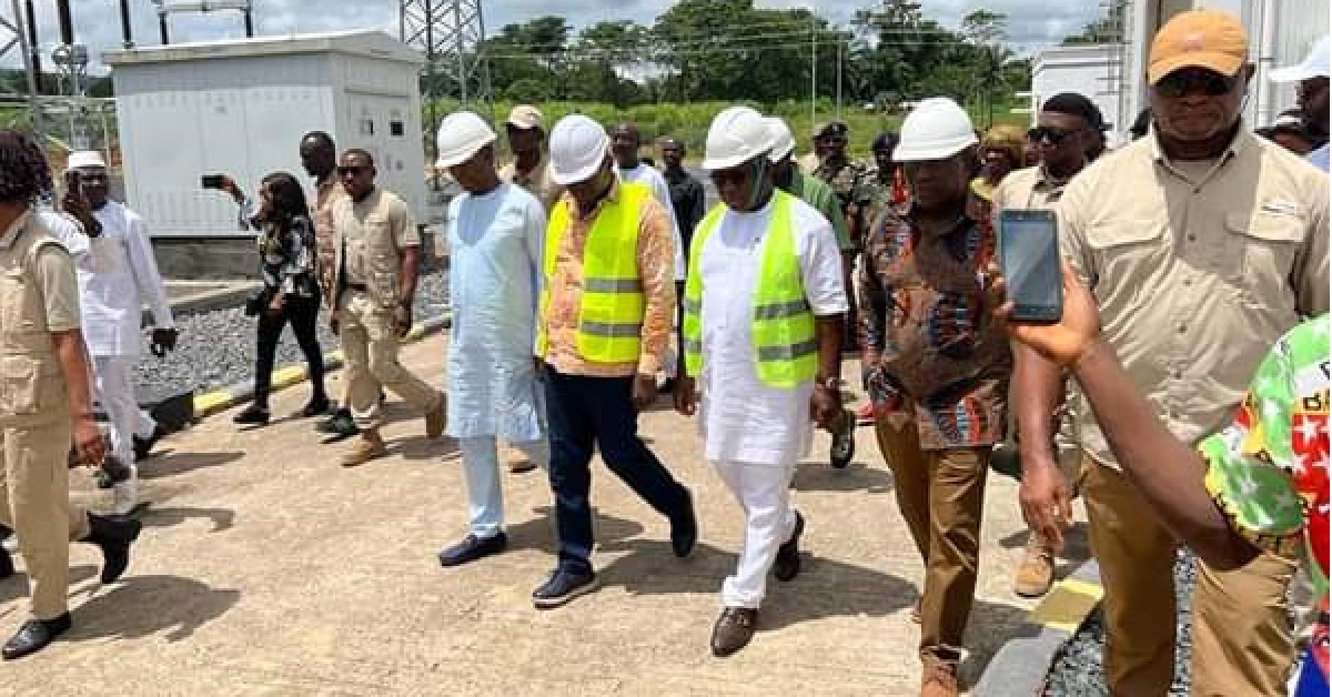 President Julius Maada Bio Commissions Kono CLSG Electricity And Extols Human Capital Development Mantra