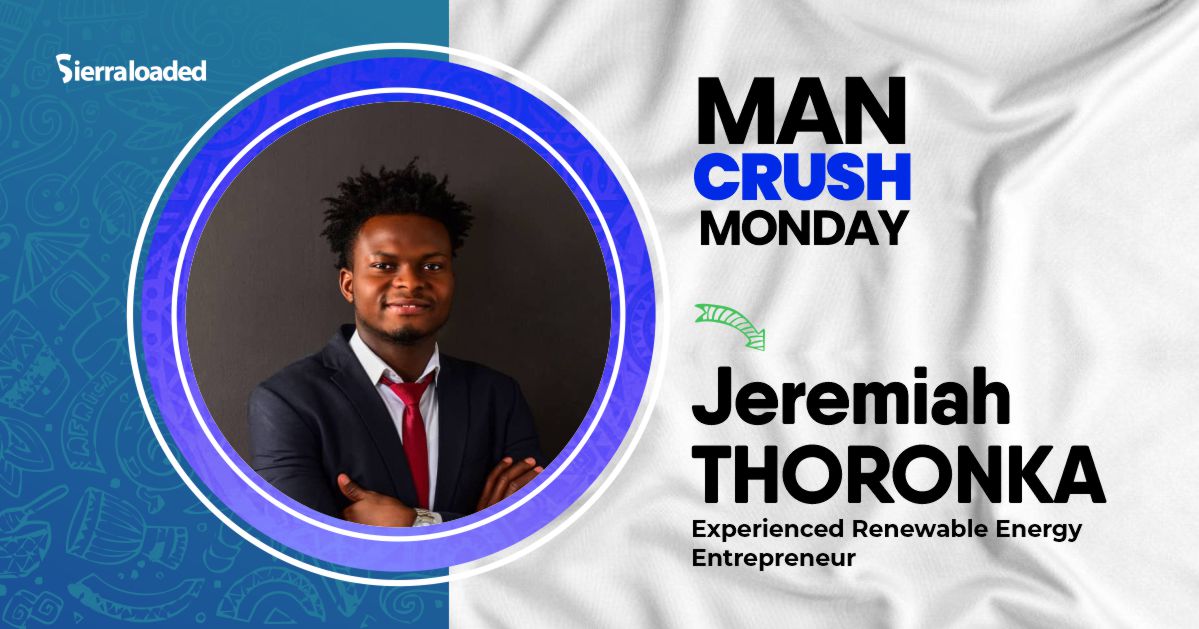 Meet Jeremiah Thoronka, Sierraloaded Man Crush