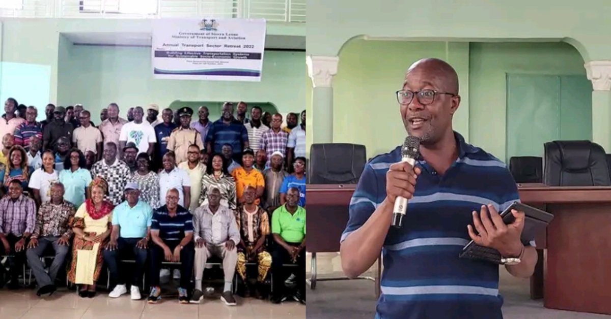 Information Minister Mohamed Rahman Swaray Urges Transport Sector to Tell Their Stories