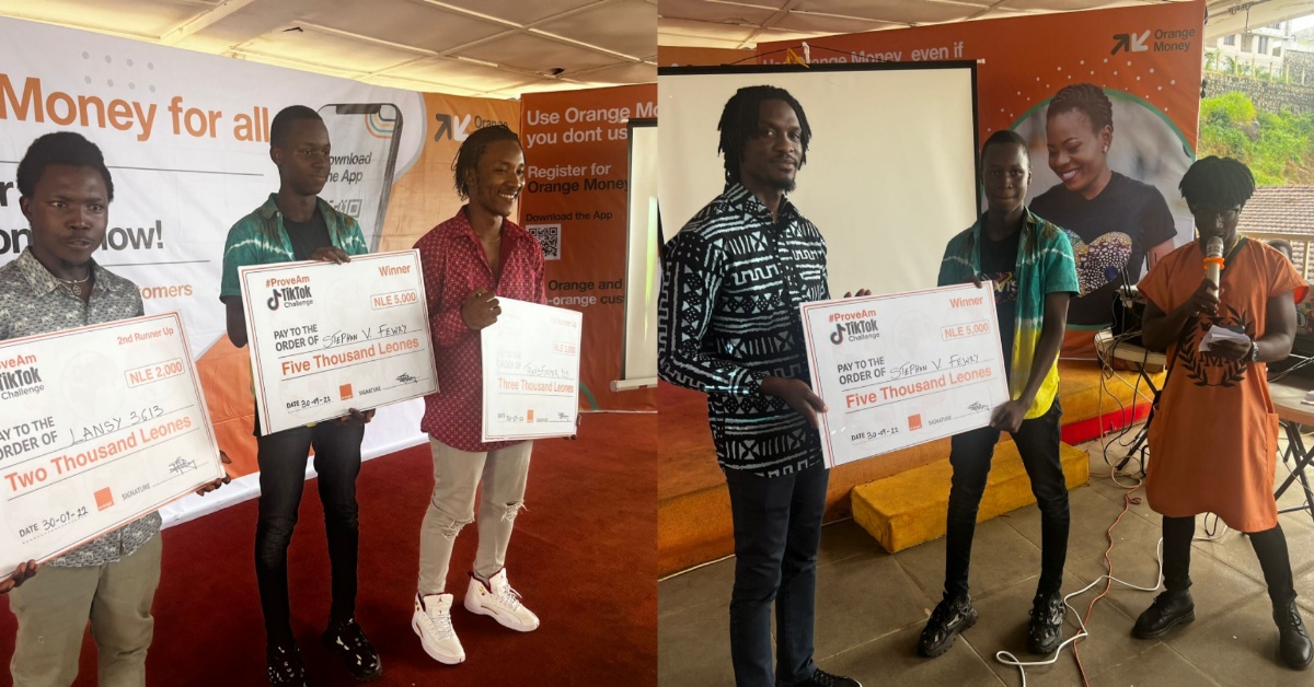 Orange Awards NLE 10,000 to winners of Prove Am Tiktok Challenge