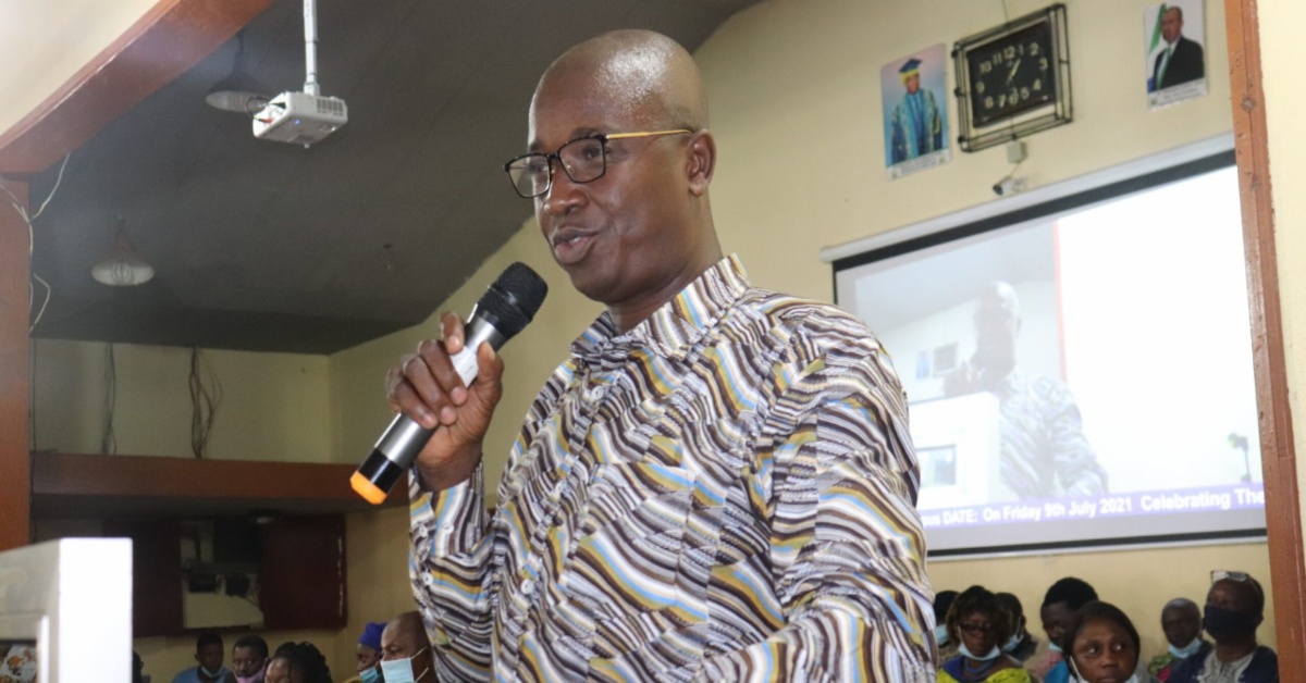 Milton Margai Technical University Vice Chancellor, Prof. Kanu Blasts SLPP