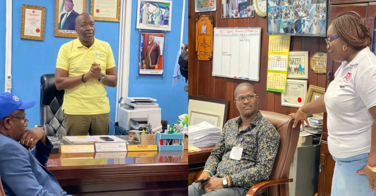 Rokel Commercial Bank Senior Staff Provides Financial Assistance to Two Sick  Children of The Sick Piken Project