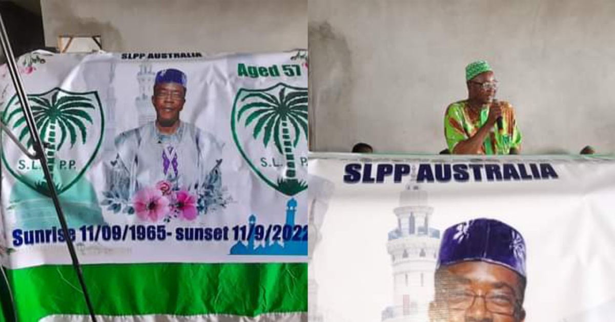 SLPP Bids Farewell to The Late Australia Branch Chairman