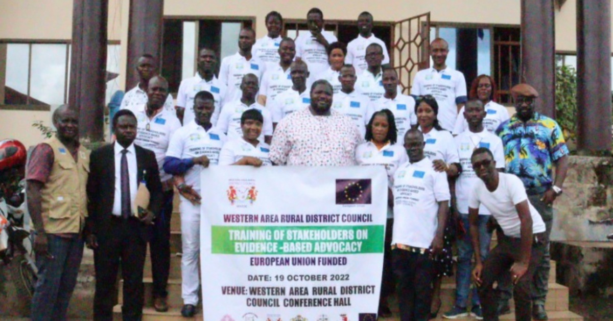 WARDC Trains Elected Representatives on Evidence-Based Advocacy