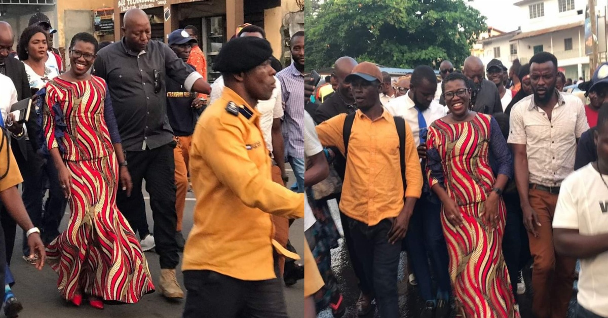 Freetown Mayor, Yvonne Aki-Sawyerr Walks Free After Long Hours of Police Interrogation