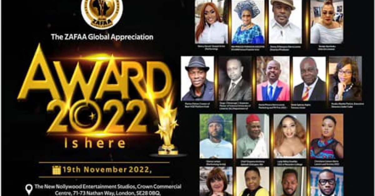 Jimmy B and 3 AYV Staff Set For ZAFAA Awards in UK