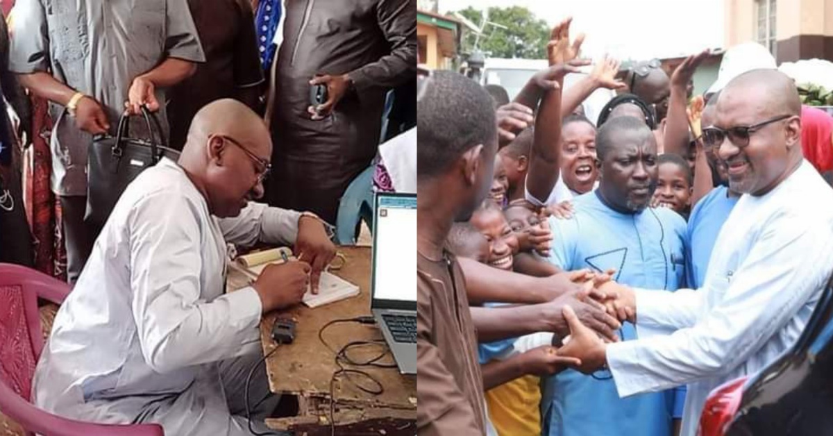 VP Juldeh Jalloh  Registers At Aberdeen Community