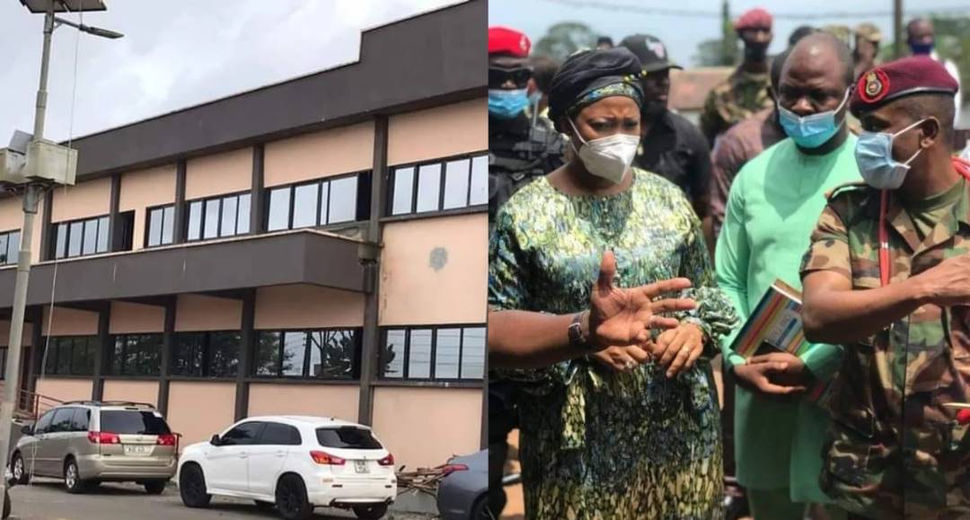 34 Military Hispital at Its Completion Stage