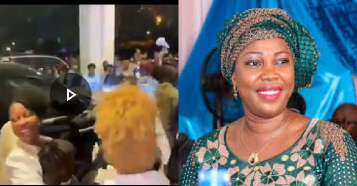 First Lady Dr. Fatima Bio Receives Warm Welcome From Supporters