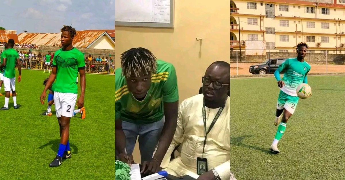 As He Joins Ports Authority Football Club, Read Ibrahim Thiago Kamara Emotional Message to Kamboi Eagles FC