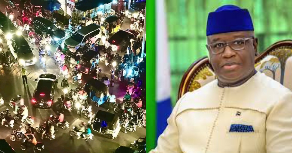President Bio Receives Warm Welcome From Sierra Leoneans
