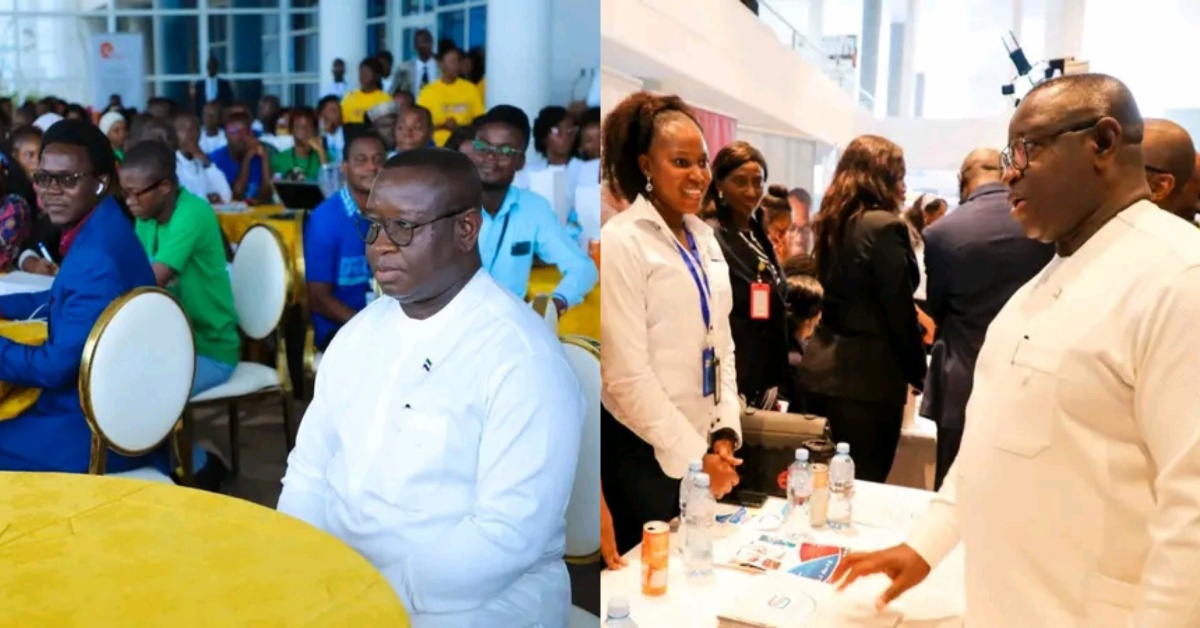 President Bio Addresses Over 500 Youths on a Three Days Career Fair