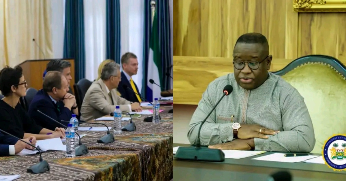 President Bio Holds Fourth GoSL-EU Forum