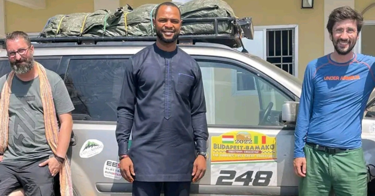 Budapest – Bamako Rally Delegation Donates to NDMA