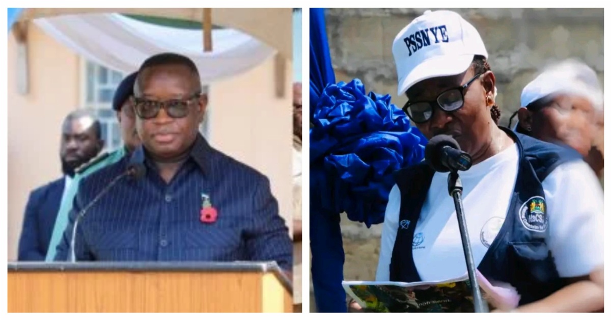 President Bio Launches The Productive Social Safety Nets And Youth Employment Project