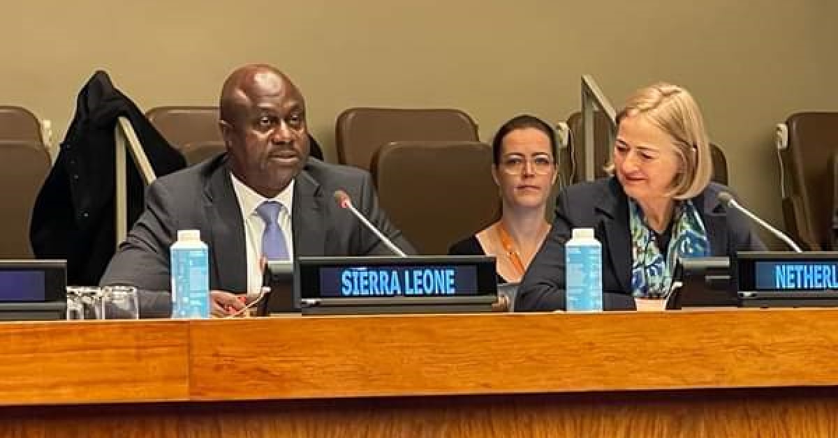 President Bio’s Rule of Law Credentials Gain Momentum at The UN Headquarters in New York