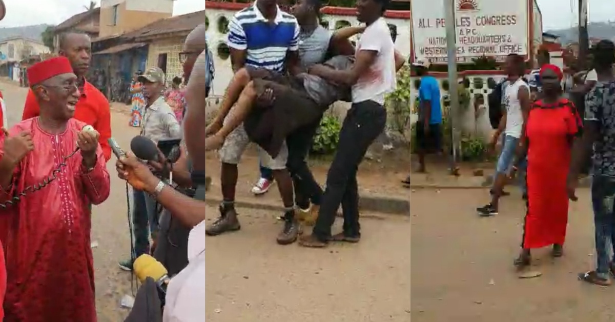 Tension at APC Office