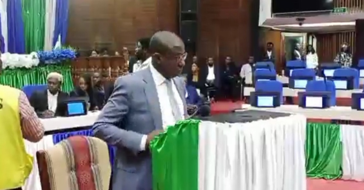 Deputy Attorney General And Minister Of Justice Lays Electoral Regulations In Parliament
